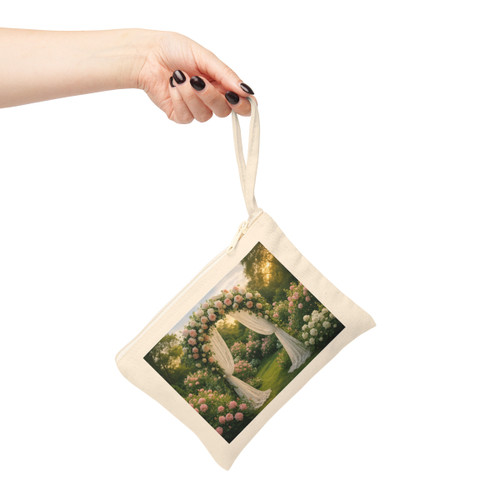 Whimsical Garden Bliss - Accessory Zipper Pouch