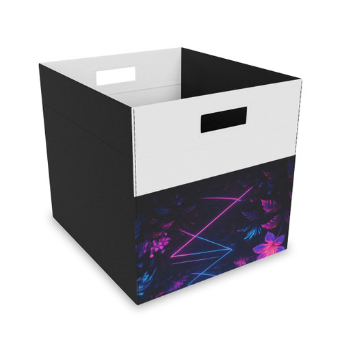 Neon Dreamscape - Felt Storage Box