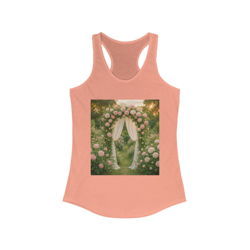 Whimsical Garden Bliss - Women's Ideal Racerback Tank