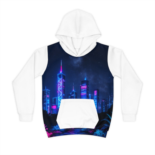 Neon Dreamscape - Children's Hoodie (AOP)