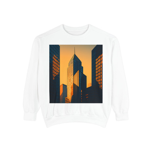 Urban Symphony - Unisex Garment-Dyed Sweatshirt