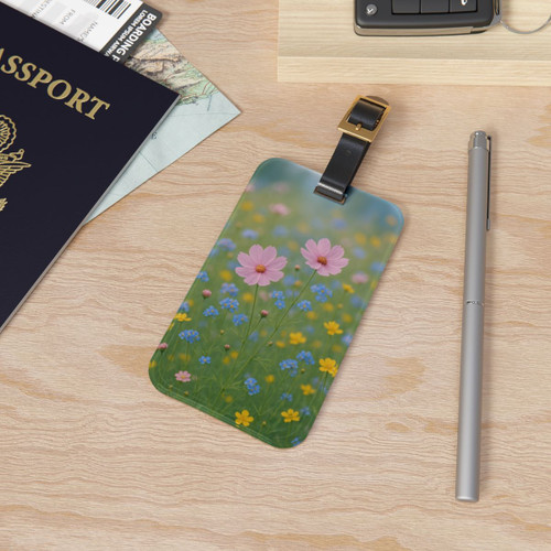 Whimsical Wildflowers - Luggage Tag