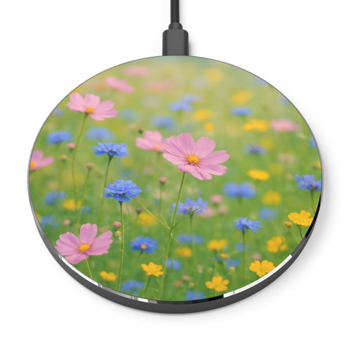 Whimsical Wildflowers - Wireless Charger Whimsical Wildflowers - Wireless Charger