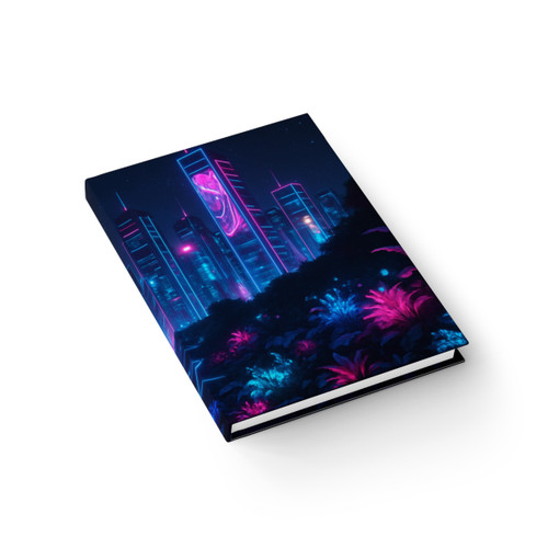 Neon Dreamscape - Journal - Ruled Line