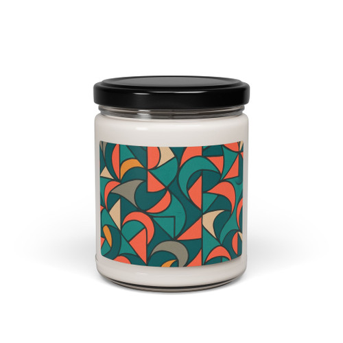 Geometric Pulse - Scented Soy Candle, 9oz