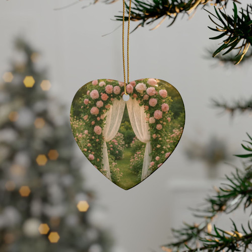 Whimsical Garden Bliss - Ceramic Ornaments (1pcs, 5pcs, 10pcs, 20pcs)