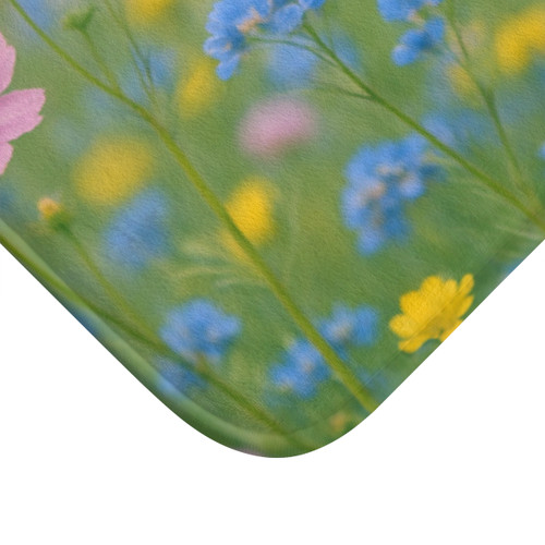 Whimsical Wildflowers - Bath Mat