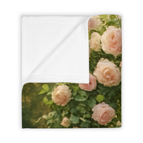 Whimsical Garden Bliss - Throw Blanket
