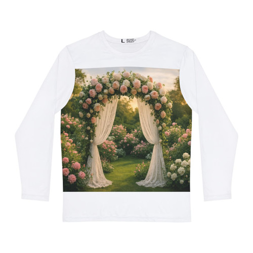 Whimsical Garden Bliss - Men's Long Sleeve Shirt (AOP)