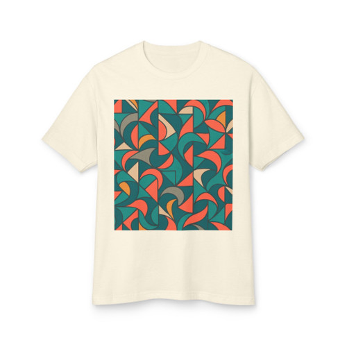 Geometric Pulse - Unisex Garment-Dyed Heavyweight Cotton Tee Geometric Pulse - Unisex Garment-Dyed Heavyweight Cotton Tee