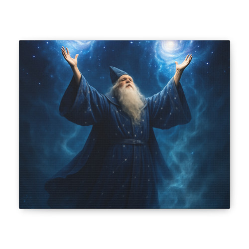 Celestial Spellcaster - Matte Canvas, Stretched, 1.25"