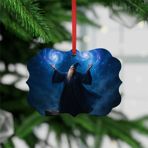 Celestial Spellcaster - Metal Plaque Ornament