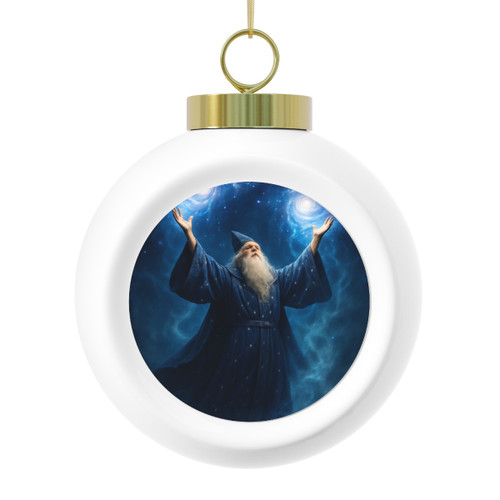 Celestial Spellcaster - Christmas Ball Ornament
