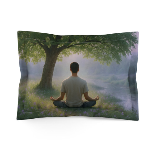 Serenity Flow - Microfiber Pillow Sham