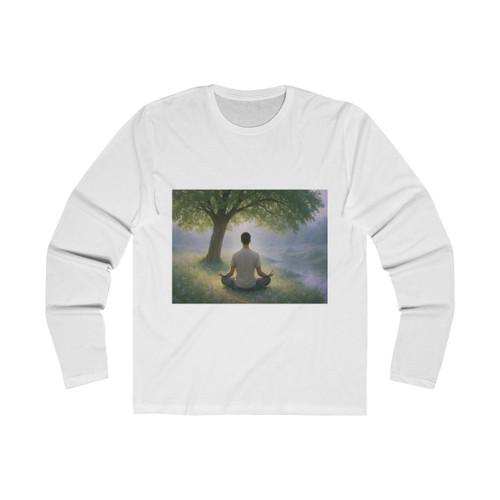 Serenity Flow - Men's Long Sleeve Crew Tee