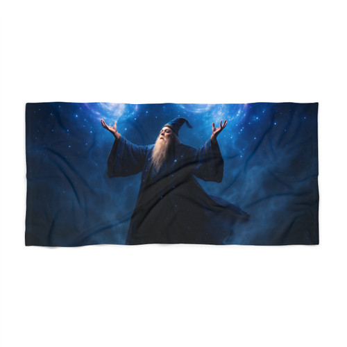 Celestial Spellcaster - Beach Towel