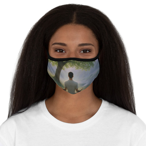 Serenity Flow - Fitted Polyester Face Mask
