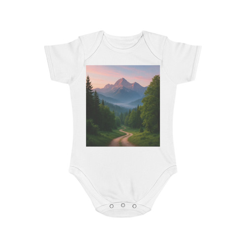 Wisdom in Nature - Short Sleeve Baby Bodysuit
