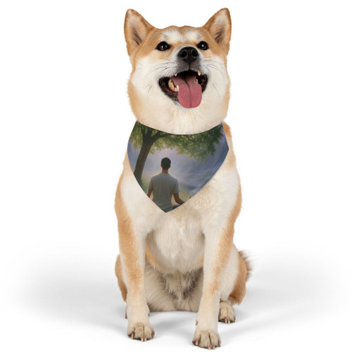 Serenity Flow - Pet Bandana Collar