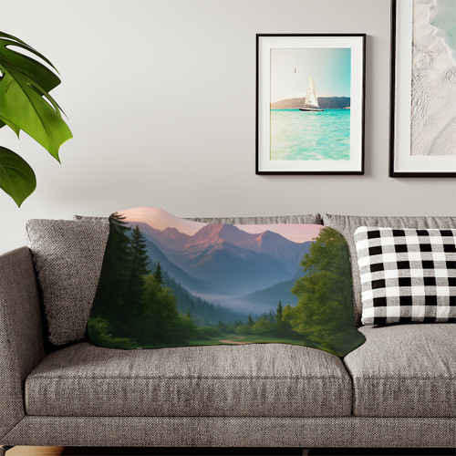 Wisdom in Nature - Sherpa Blanket, Two Colors