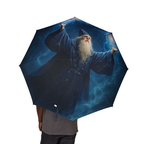Celestial Spellcaster - Semi-Automatic Foldable Umbrella