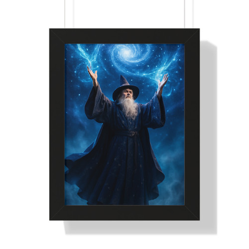 Celestial Spellcaster - Framed Vertical Poster