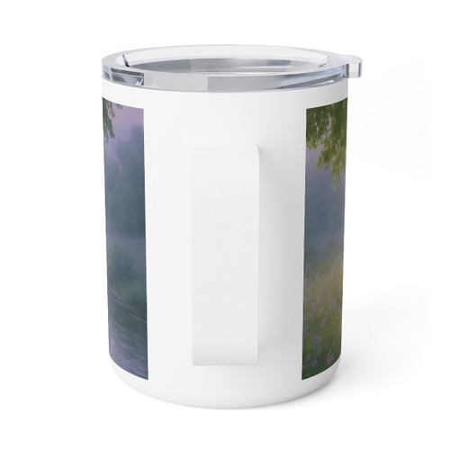 Serenity Flow - Insulated Coffee Mug, 10oz 