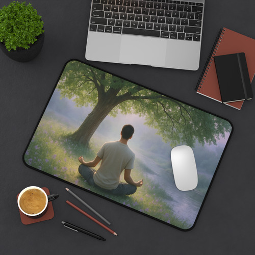 Serenity Flow - Desk Mat