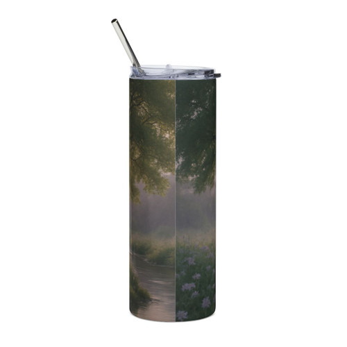 Serenity Flow - Stainless Steel Tumbler, 20oz