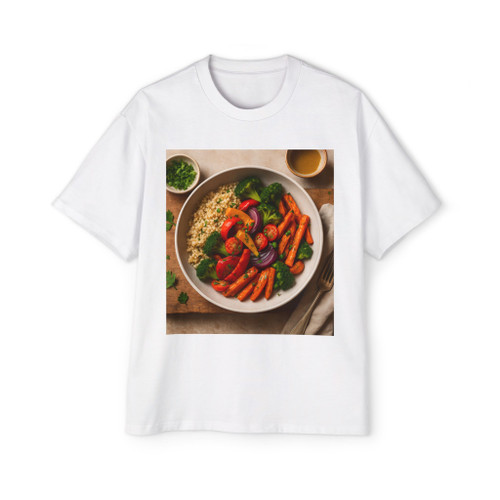 Harvest Harmony - Men's Heavy Oversized Tee