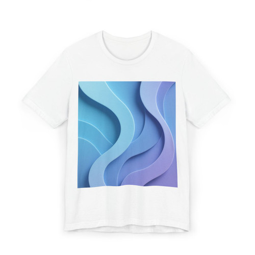 Ethereal Wave Symphony - Unisex Jersey T-Shirt Ethereal Wave Symphony - Unisex Jersey T-Shirt