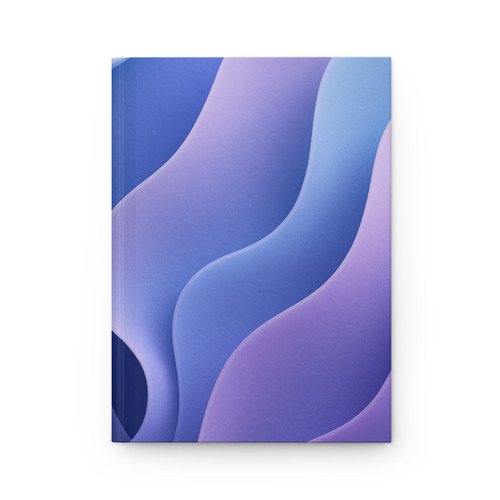 Ethereal Wave Symphony - Hardcover Journal Matte