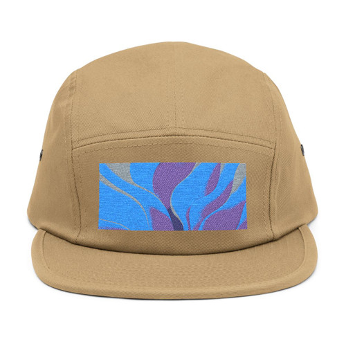 Ethereal Wave Symphony - 5 Panel Cap (Embroidery)
