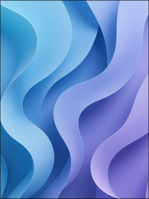 Ethereal Wave Symphony - Temporary Tattoos