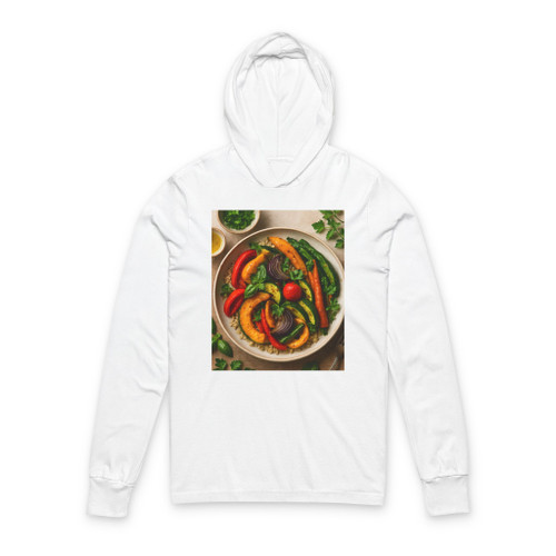 Harvest Harmony - Unisex Hooded Long Sleeve Tee Harvest Harmony - Unisex Hooded Long Sleeve Tee
