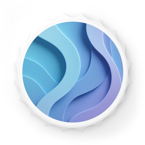 Ethereal Wave Symphony - Bottle Opener
