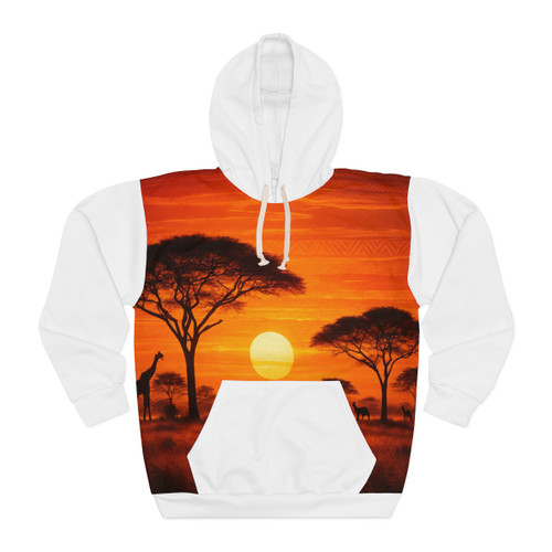 Savanna Dreamscape - Unisex Pullover Hoodie (AOP) Savanna Dreamscape - Unisex Pullover Hoodie (AOP)