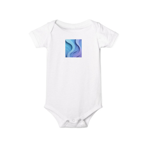 Ethereal Wave Symphony - Infant Jersey One Piece