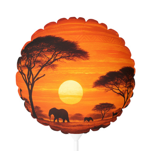 Savanna Dreamscape - Balloon (Round and Heart-shaped), 11"