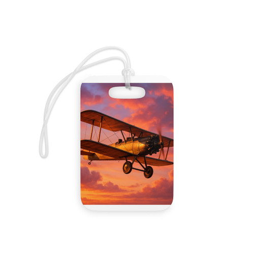 Vintage Flight Elegance - Luggage Tags