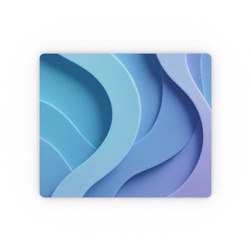 Ethereal Wave Symphony - Rectangular Mouse Pad