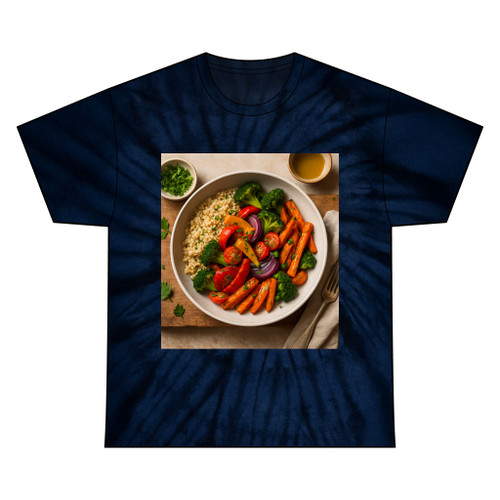 Harvest Harmony - Unisex Tie Dye Cotton Tee Harvest Harmony - Unisex Tie Dye Cotton Tee