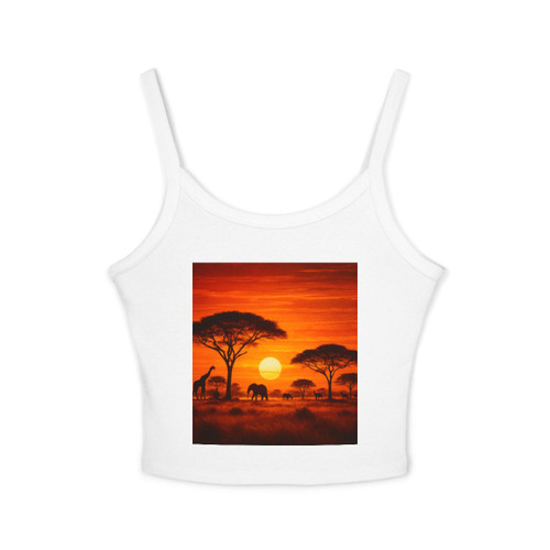 Savanna Dreamscape - Women's Spaghetti Strap Tank Top Savanna Dreamscape - Women's Spaghetti Strap Tank Top
