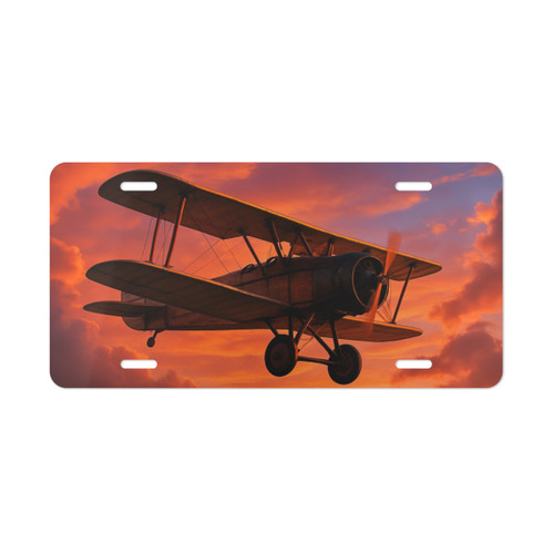 Vintage Flight Elegance - Vanity Plate