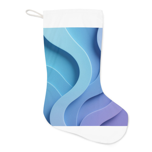 Ethereal Wave Symphony - Santa Stocking
