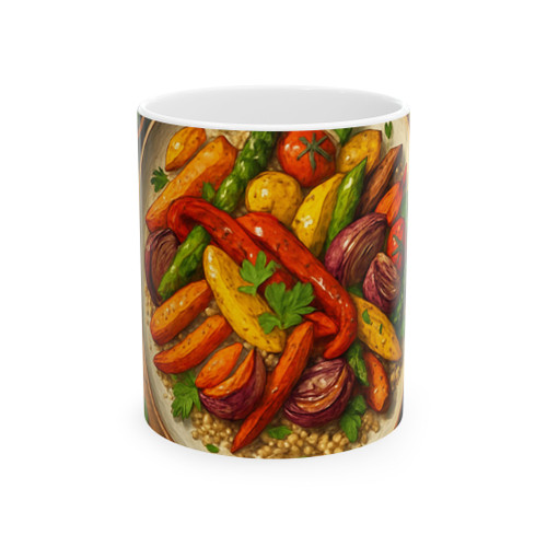 Harvest Harmony - Ceramic Mug, (11oz, 15oz)