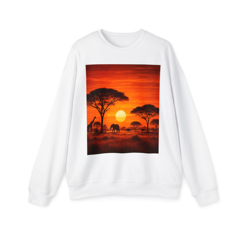 Savanna Dreamscape - Unisex Drop Shoulder Sweatshirt Savanna Dreamscape - Unisex Drop Shoulder Sweatshirt