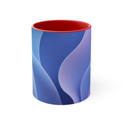 Ethereal Wave Symphony - 11oz Accent Mug