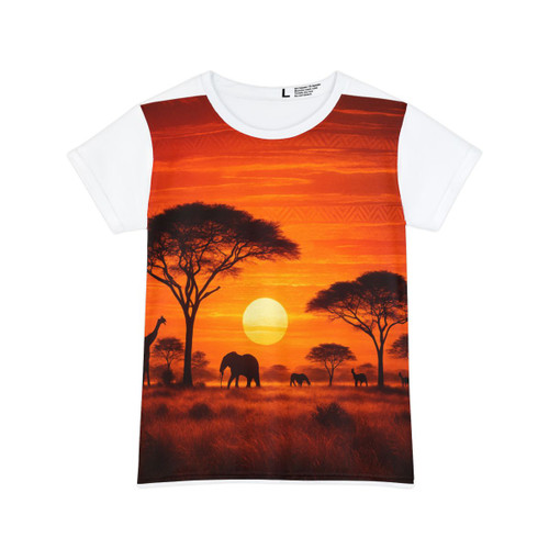 Savanna Dreamscape - Women's Short Sleeve Shirt (AOP)