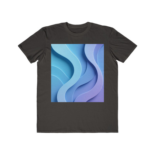 Ethereal Wave Symphony - Men's Lightweight Fashion Tee